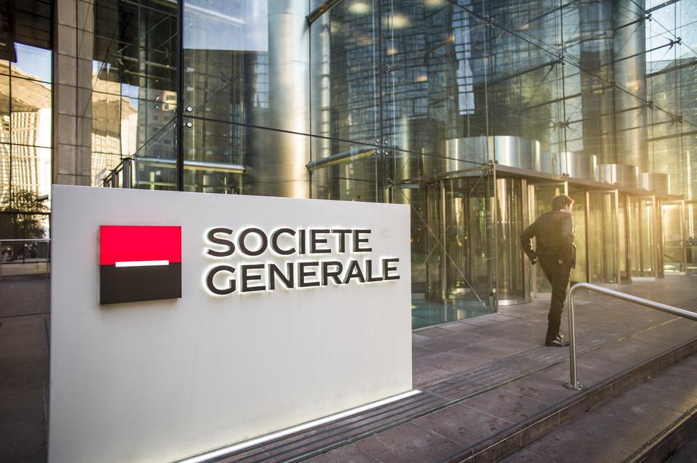 Société Générale, plus forte hausse du CAC 40 à la mi-séance du mercredi 10 décembre 2025
