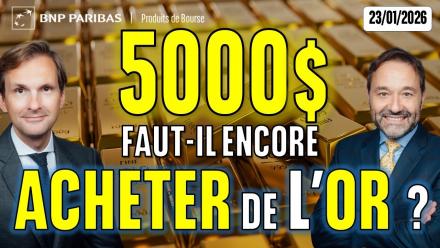 5000$ : Faut il encore acheter de l’or ? - 100 % Marchés - 23/01/2026