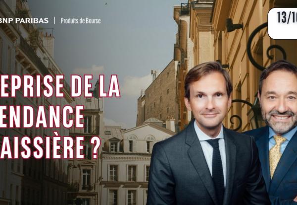 CAC40 : LA BAISSE CONTINUE ?? - 100 % Marchés - 13/10/26 - S​