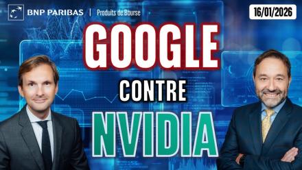 Google contre Nvidia - 100 % Marchés - 16/01/2026