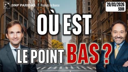 Où est le point bas ? - 100 % Marchés - 20/03/2026 - S