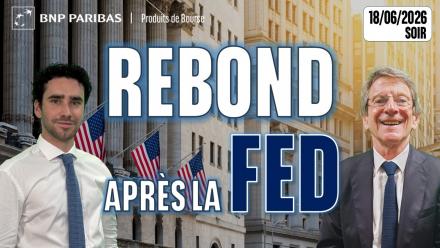REBOND APRES L'ANNONCE DE LA FED - 100 % Marchés - 18/06/2026 - S