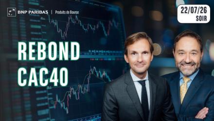 REBOND DU CAC 40 !! - 100% Marchés - 22/07/2026 - S