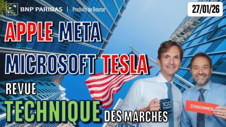 Tech américaine : la fusée va-t-elle redécoller ? Revue technique des marchés L. Albie - 27/01/2026