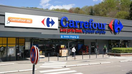 Carrefour sous pression en Bourse après un semestre en demi-teinte